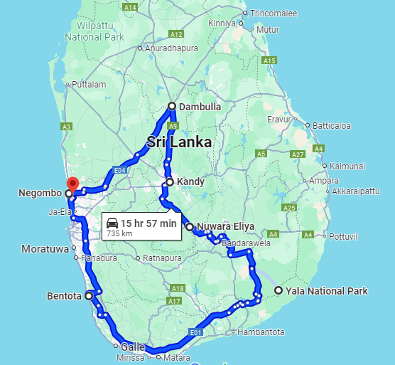 9 Days-8 Nights Whole Trip